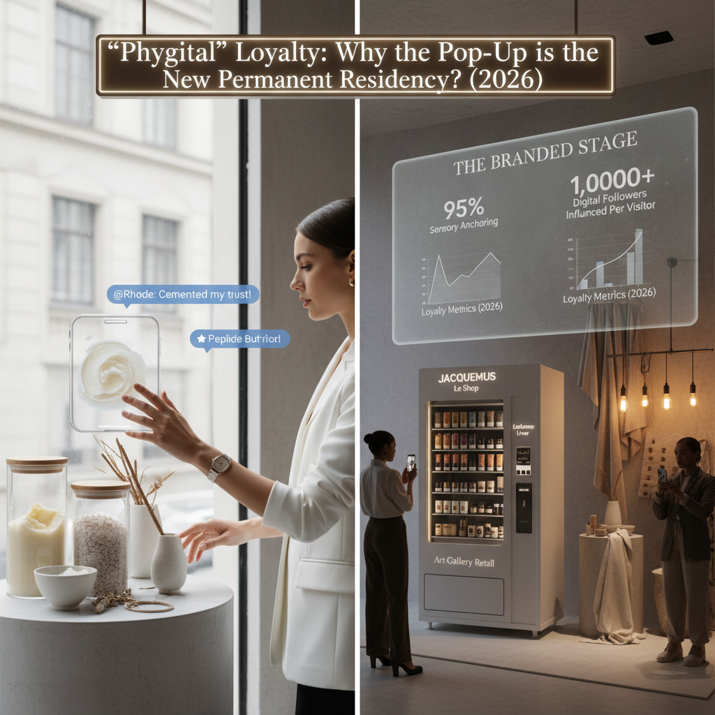 "Phygital" Loyalty: Why the Pop-Up is the New Permanent Residency?