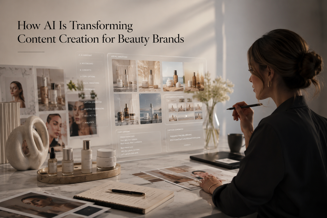 How AI Is Transforming Content Creation for Beauty Brands