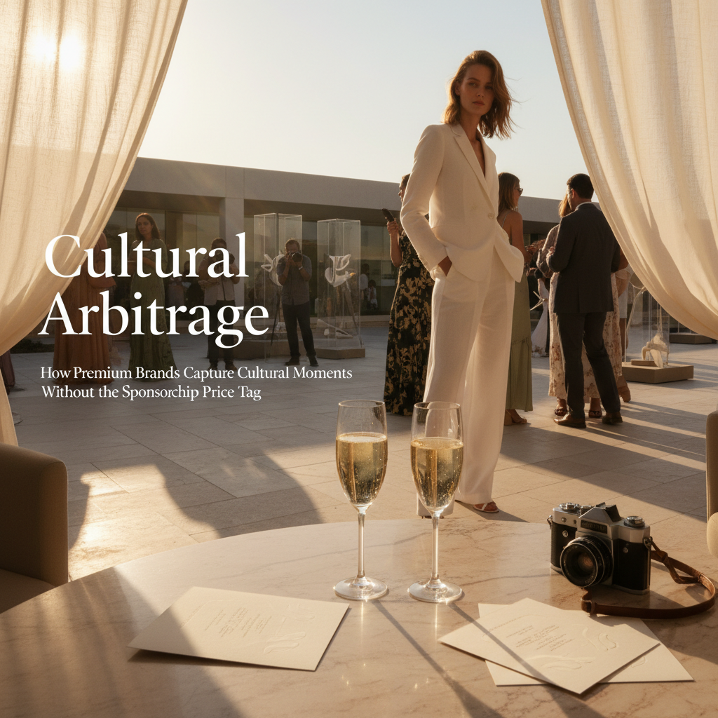 Cultural Arbitrage: How Premium Brands Capture Cultural Moments Without the Sponsorship Price Tag