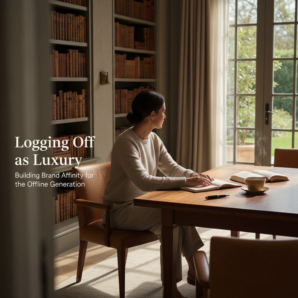 Logging Off as Luxury: Building Brand Affinity for the Offline Generation