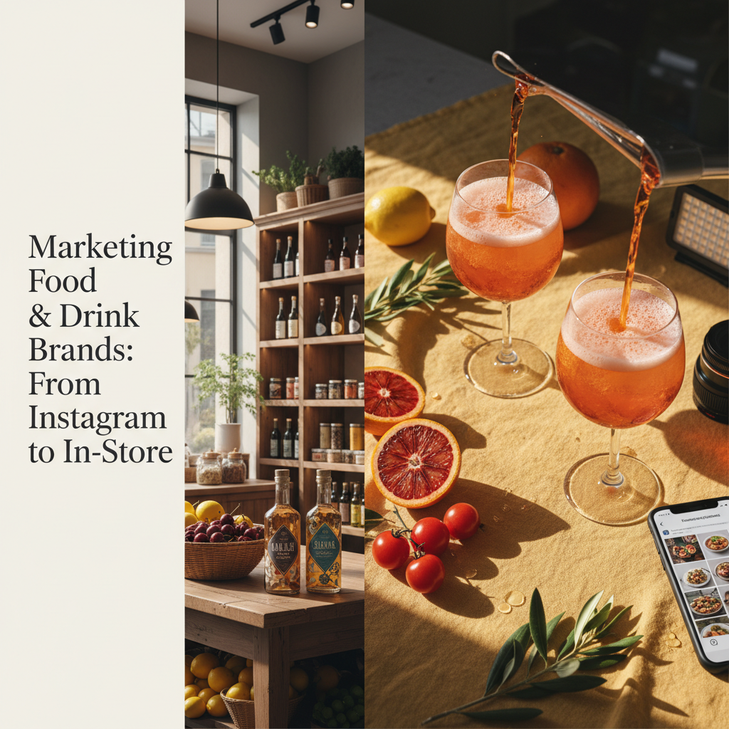 Marketing Food & Drink Brands: From Instagram to In-Store