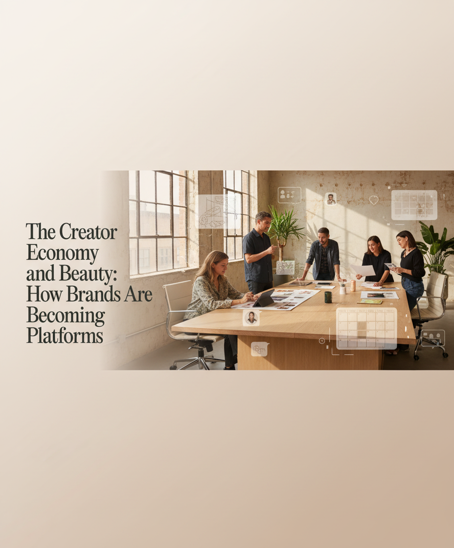 The Creator Economy and Beauty: How Brands Are Becoming Platforms